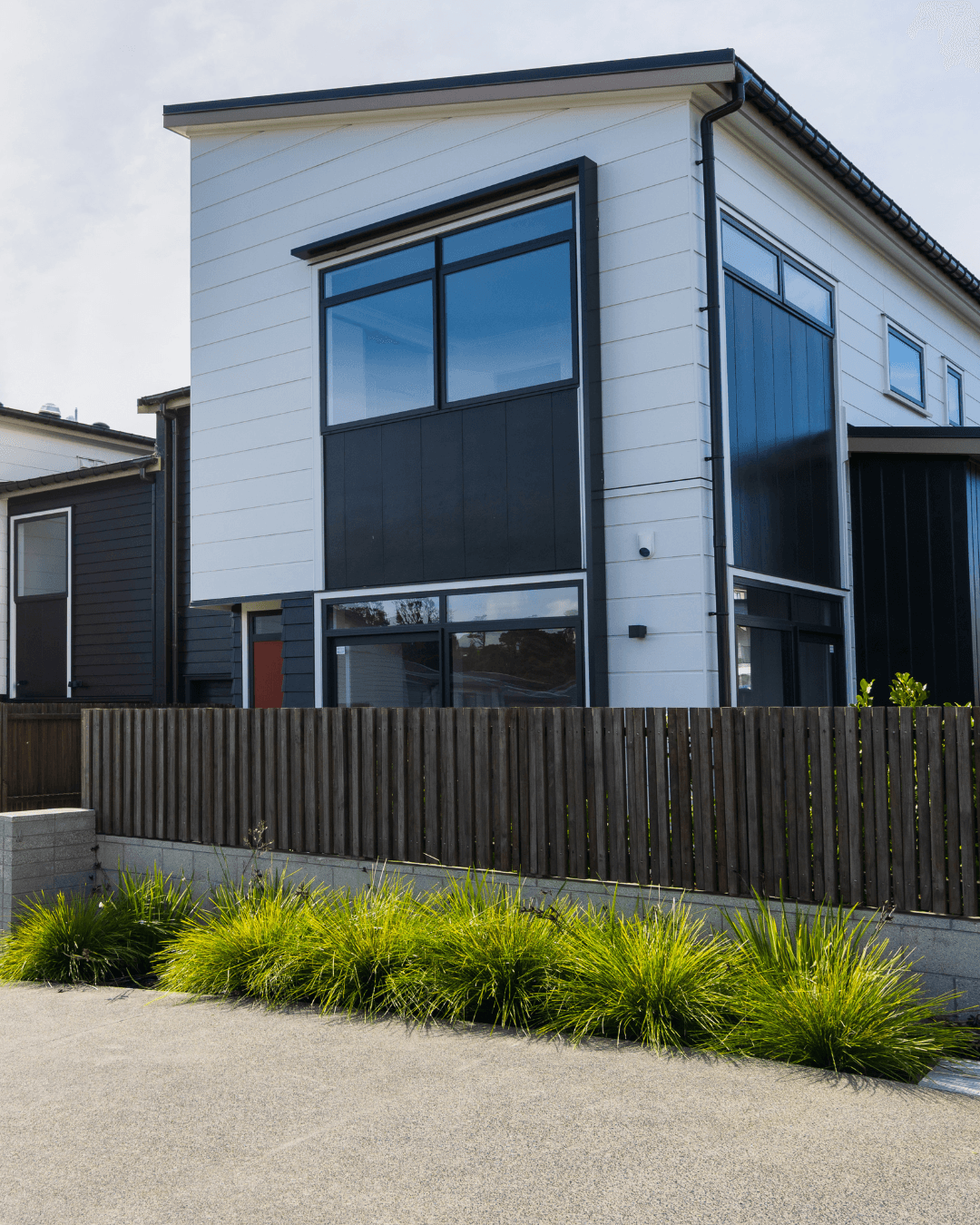 Modern home exterior